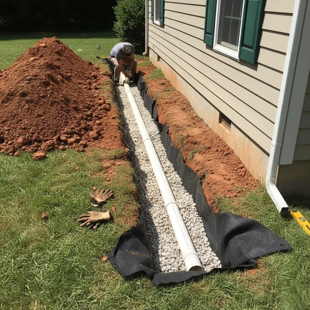 French drainage services - Pave Master