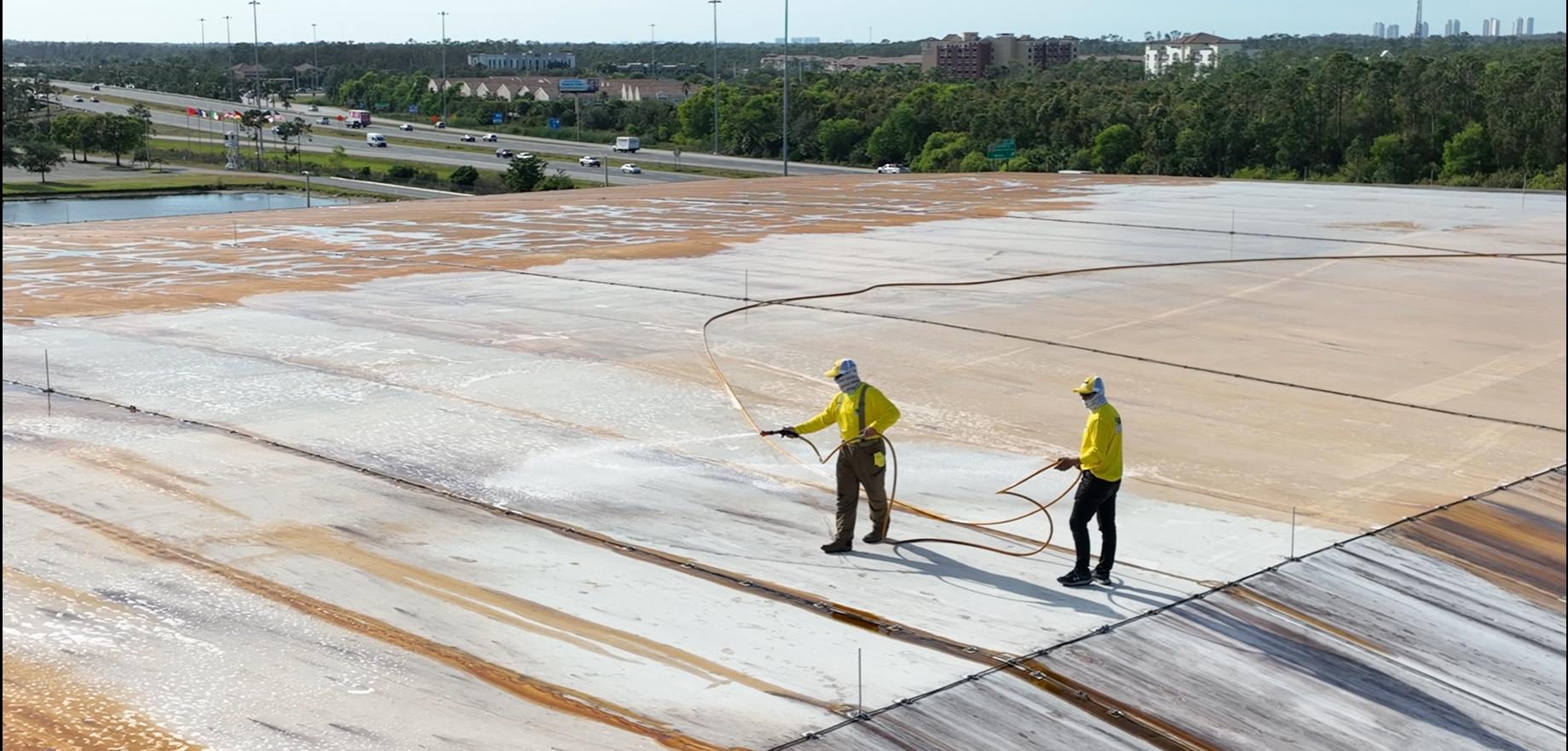 Roof coating services - Pave Master