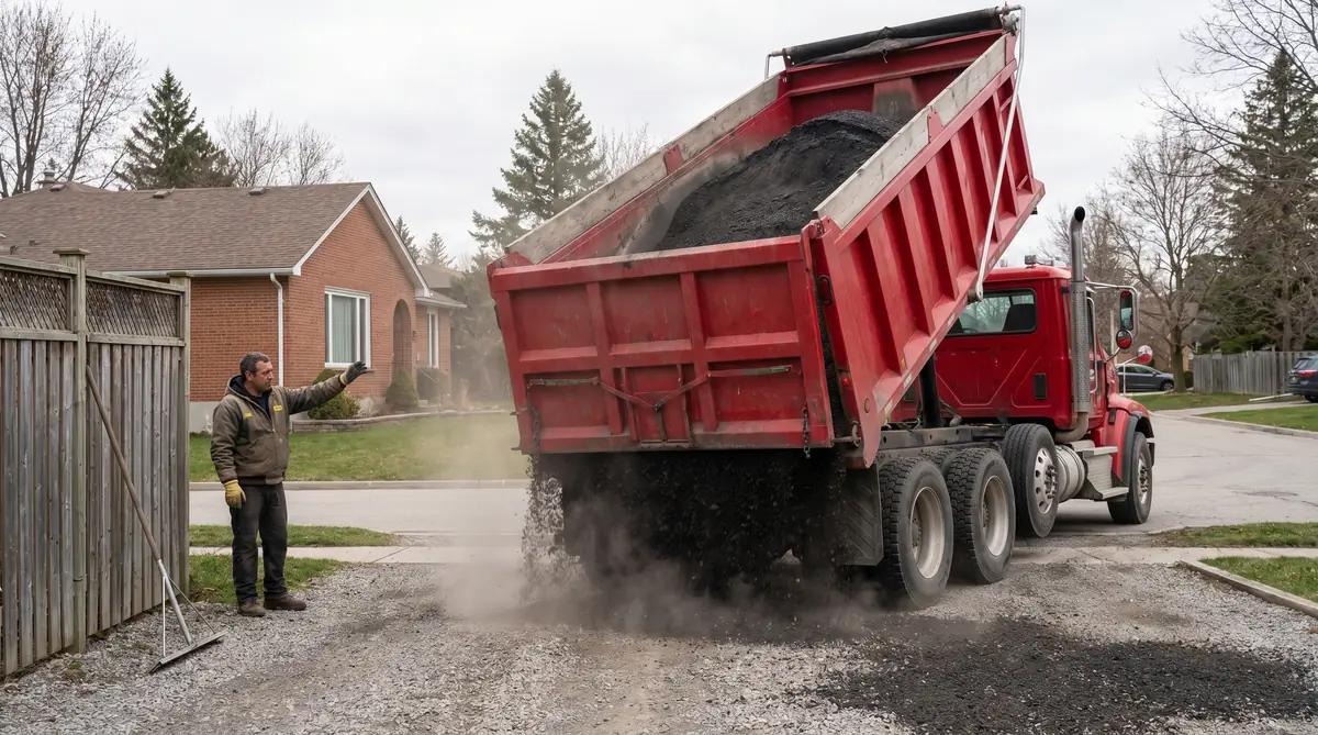 Asphalt millings services - Pave Master